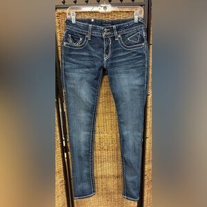 Vigoss The Dublin Skinny Jeans Women’s 27x30 Medium Wash